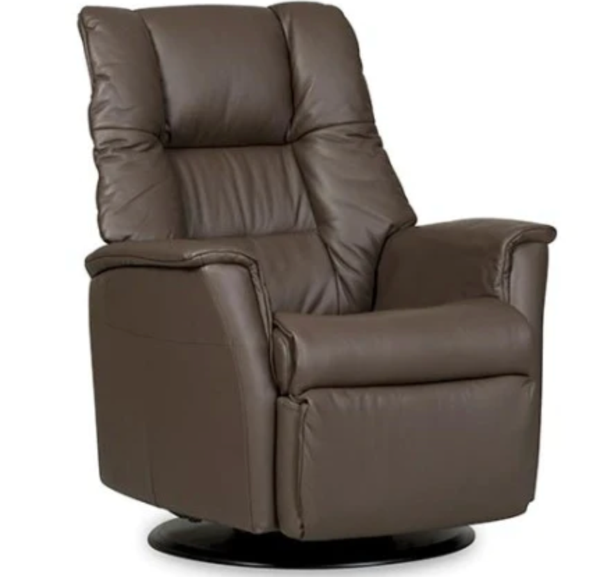 Verona Recliner- Caramel Leather - Chapin Furniture