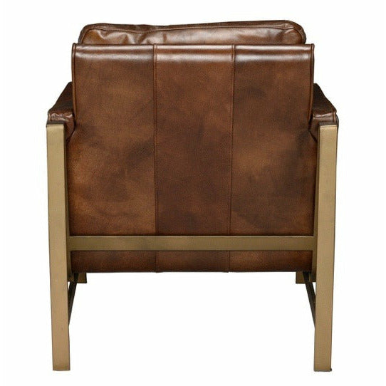 Chazzie Club Chair- Brown or Blue - Chapin Furniture