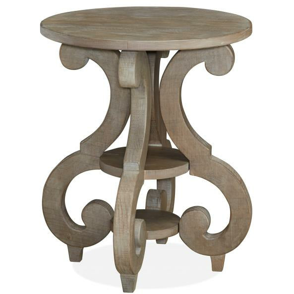 Tinley Park Round Accent End Table - Chapin Furniture