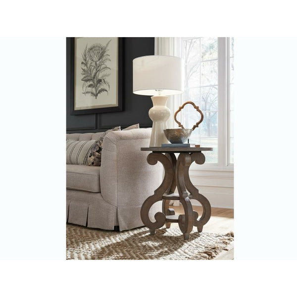 Tinley Park Round Accent End Table - Chapin Furniture