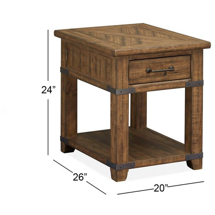 Chesterfield Rectangular End Table - Chapin Furniture