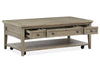 Paxton Place Rectangular Cocktail Table With Casters - Chapin Furniture