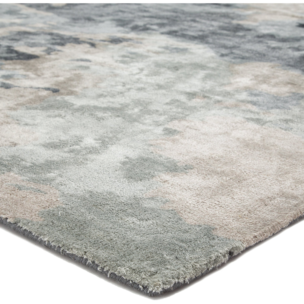 Jaipur Living Glacier Handmade Abstract Gray/ Dark Blue Rug - Chapin Furniture