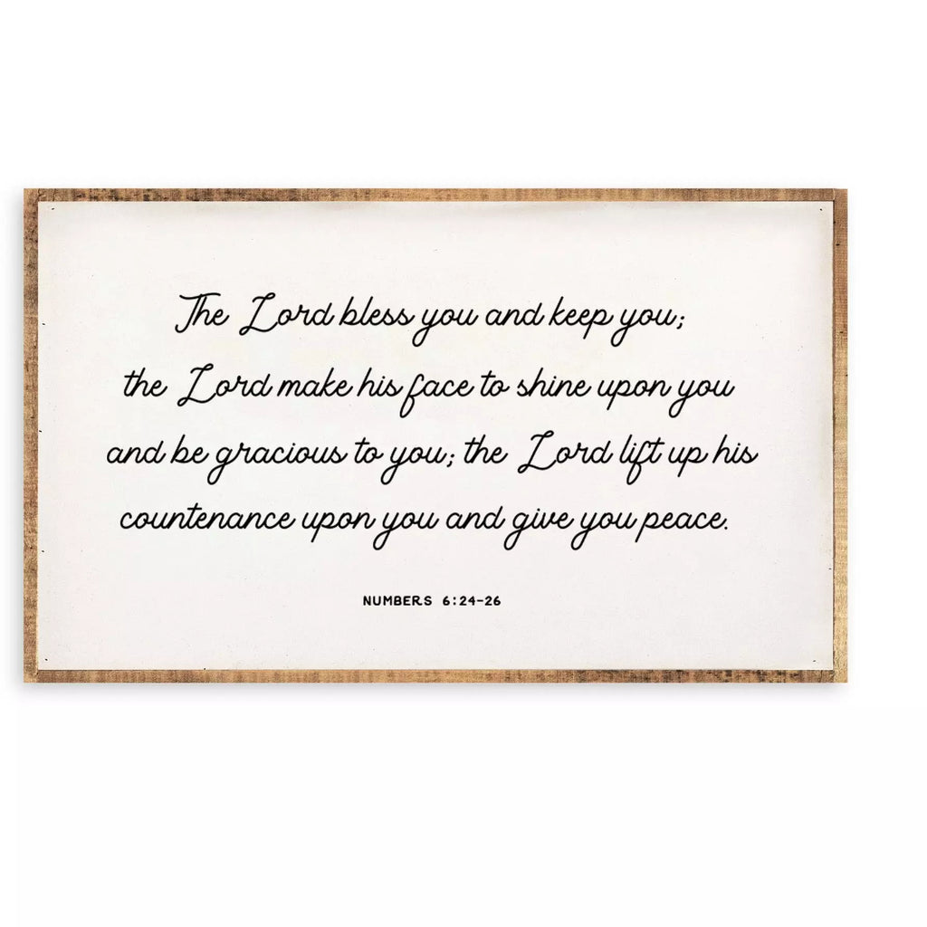 "The Blessing" Sign Art - Chapin Furniture