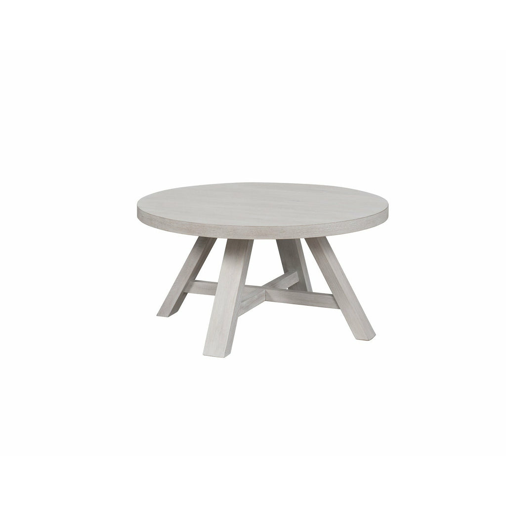 Modern Farmhouse Round Cocktail Table - Chapin Furniture
