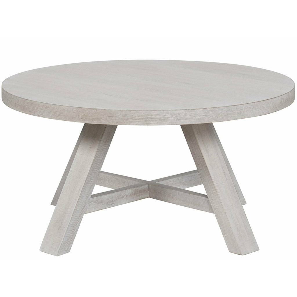 Modern Farmhouse Round Cocktail Table - Chapin Furniture