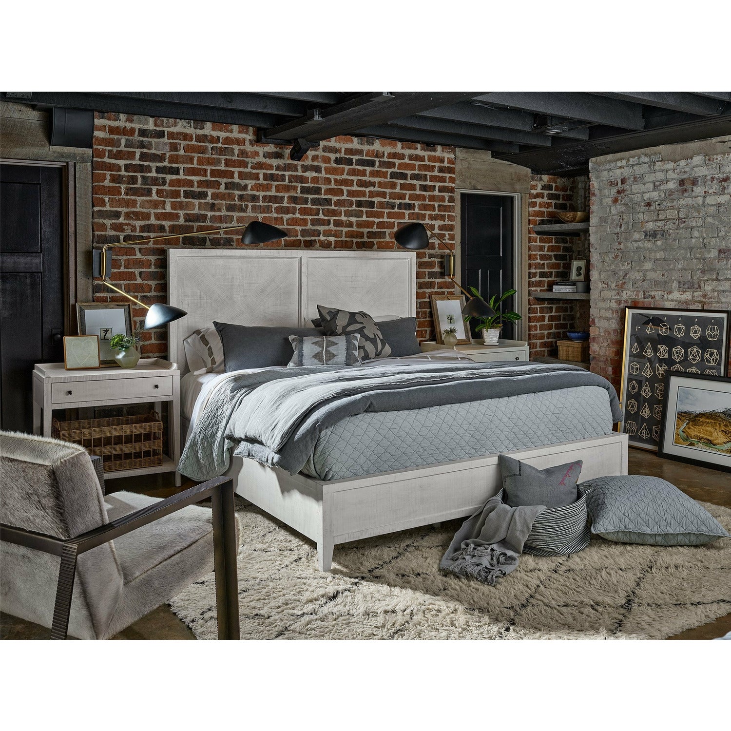 Modern Farmhouse Ames Bed - Chapin Furniture