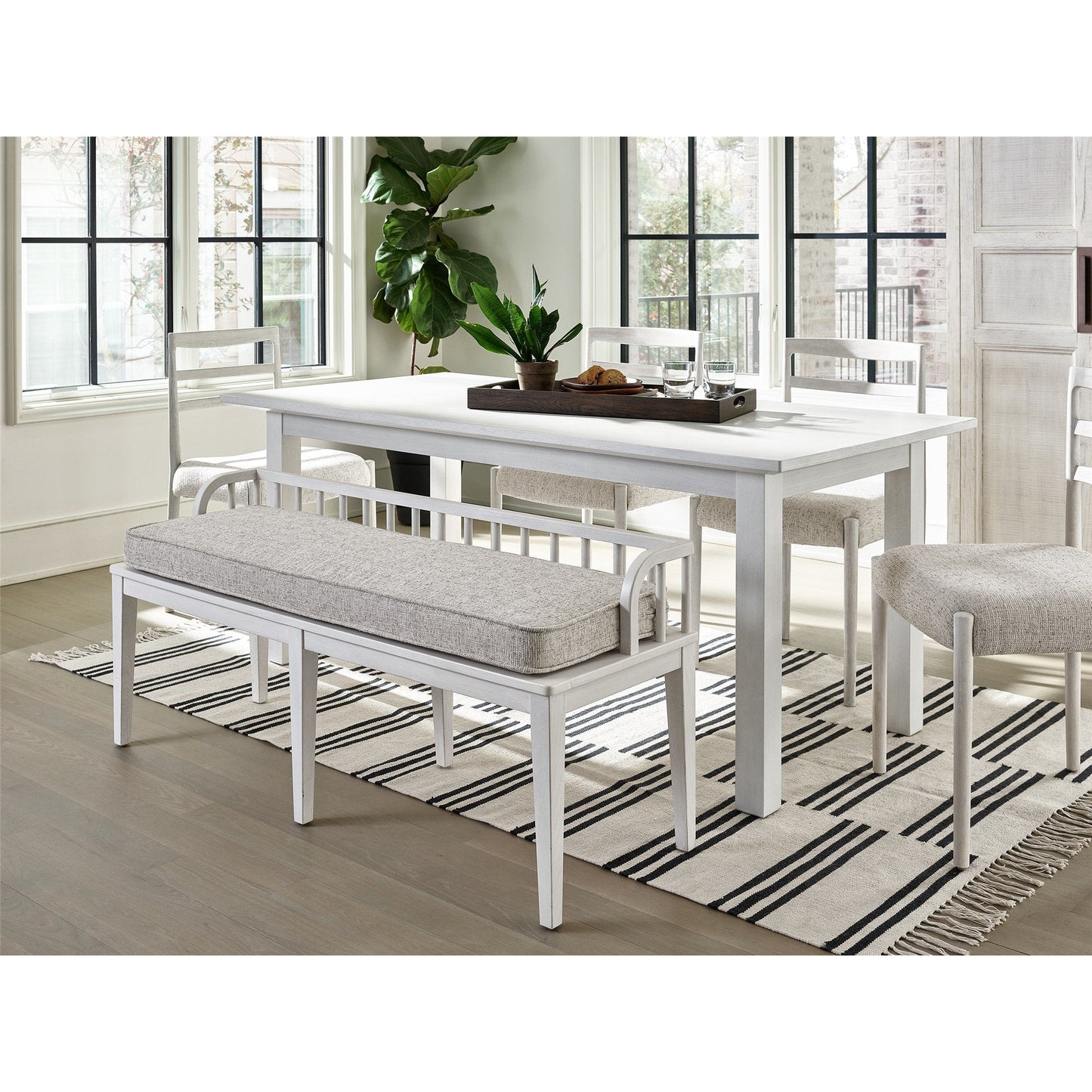 Modern Farmhouse Finn Dining Bench - Chapin Furniture