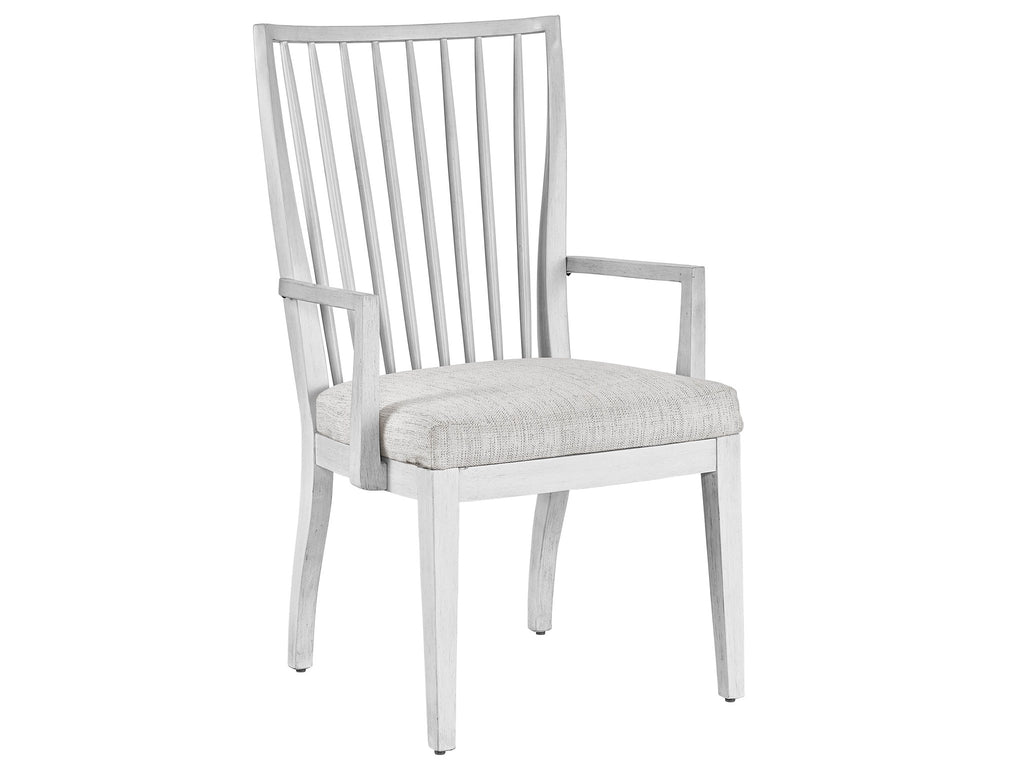 Modern Farmhouse Bowen Arm Chair- Set of 2/Picket Fence - Chapin Furniture