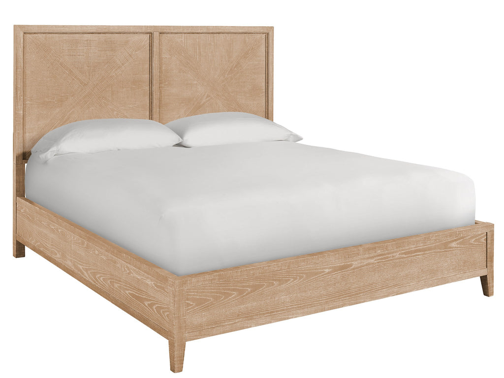 Modern Farmhouse Ames Bed-Rustic Natural Oak - Chapin Furniture