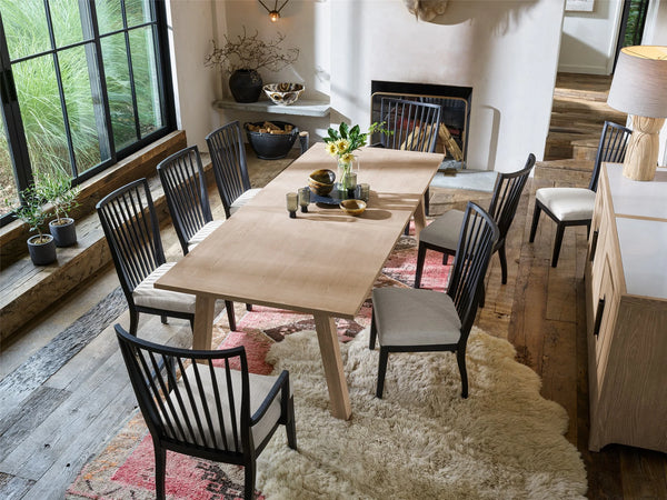 Modern Farmhouse Miller Dining Table- Rustic Natural Oak - Chapin Furniture