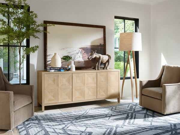 Modern Farmhouse Sadie Credenza- Natural Oak - Chapin Furniture