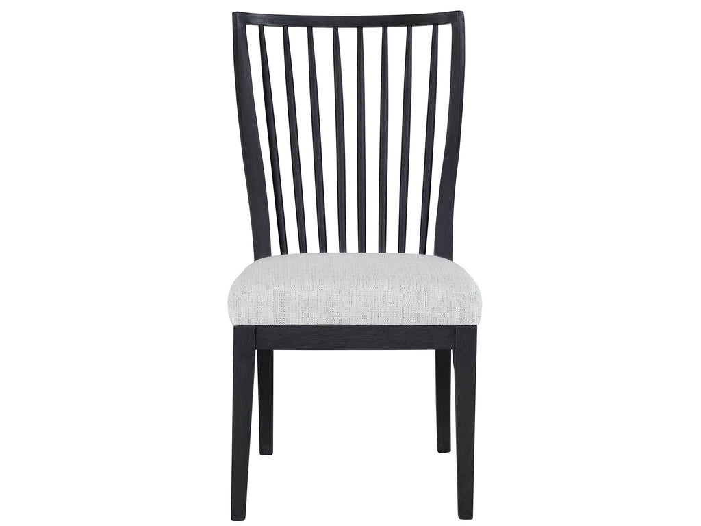 Modern Farmhouse Bowen Side Chair- Set of 2/Charcoal - Chapin Furniture