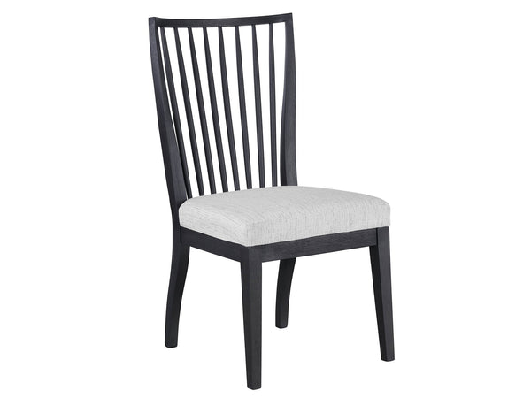 Modern Farmhouse Bowen Side Chair- Set of 2/Charcoal - Chapin Furniture