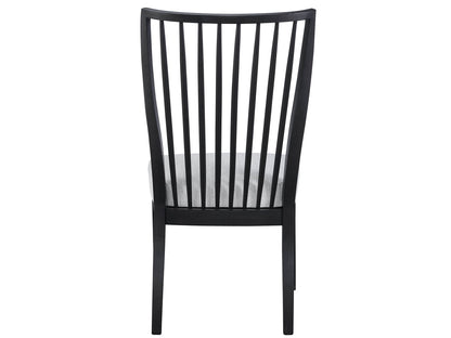Modern Farmhouse Bowen Side Chair- Set of 2/Charcoal - Chapin Furniture