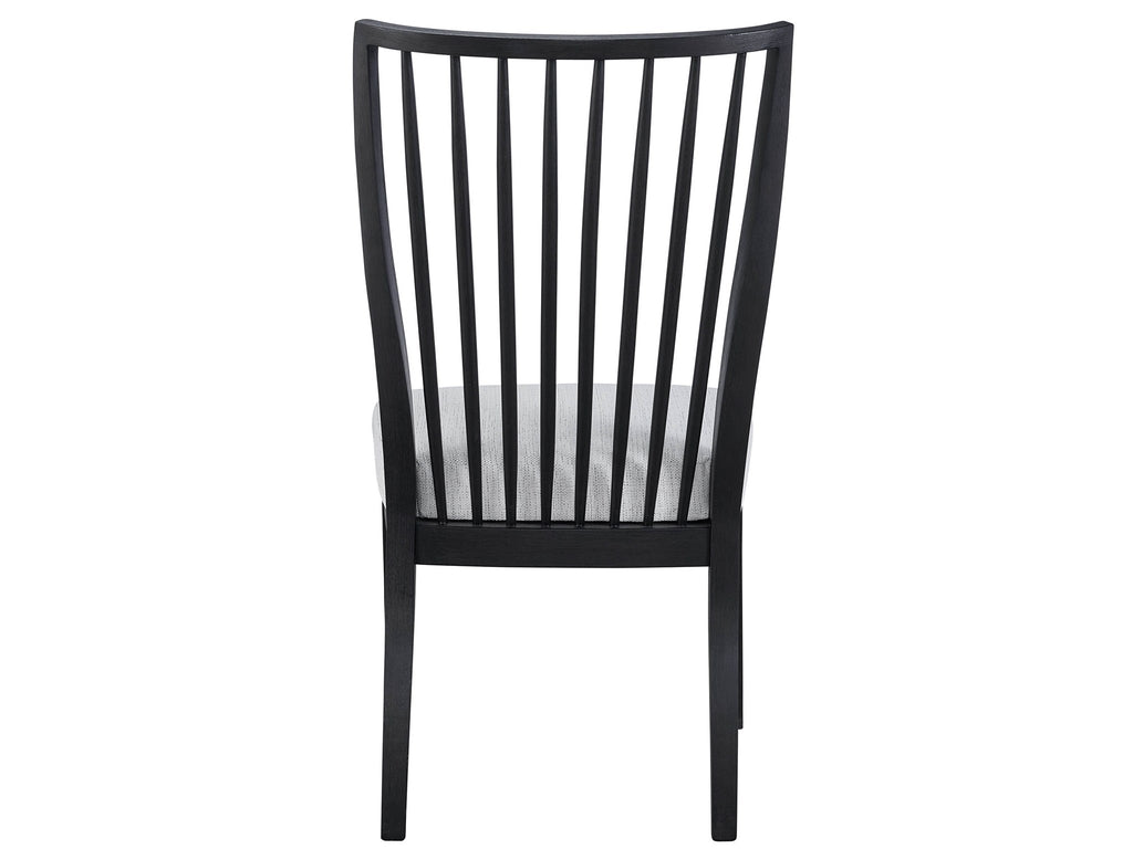 Modern Farmhouse Bowen Side Chair- Set of 2/Charcoal - Chapin Furniture