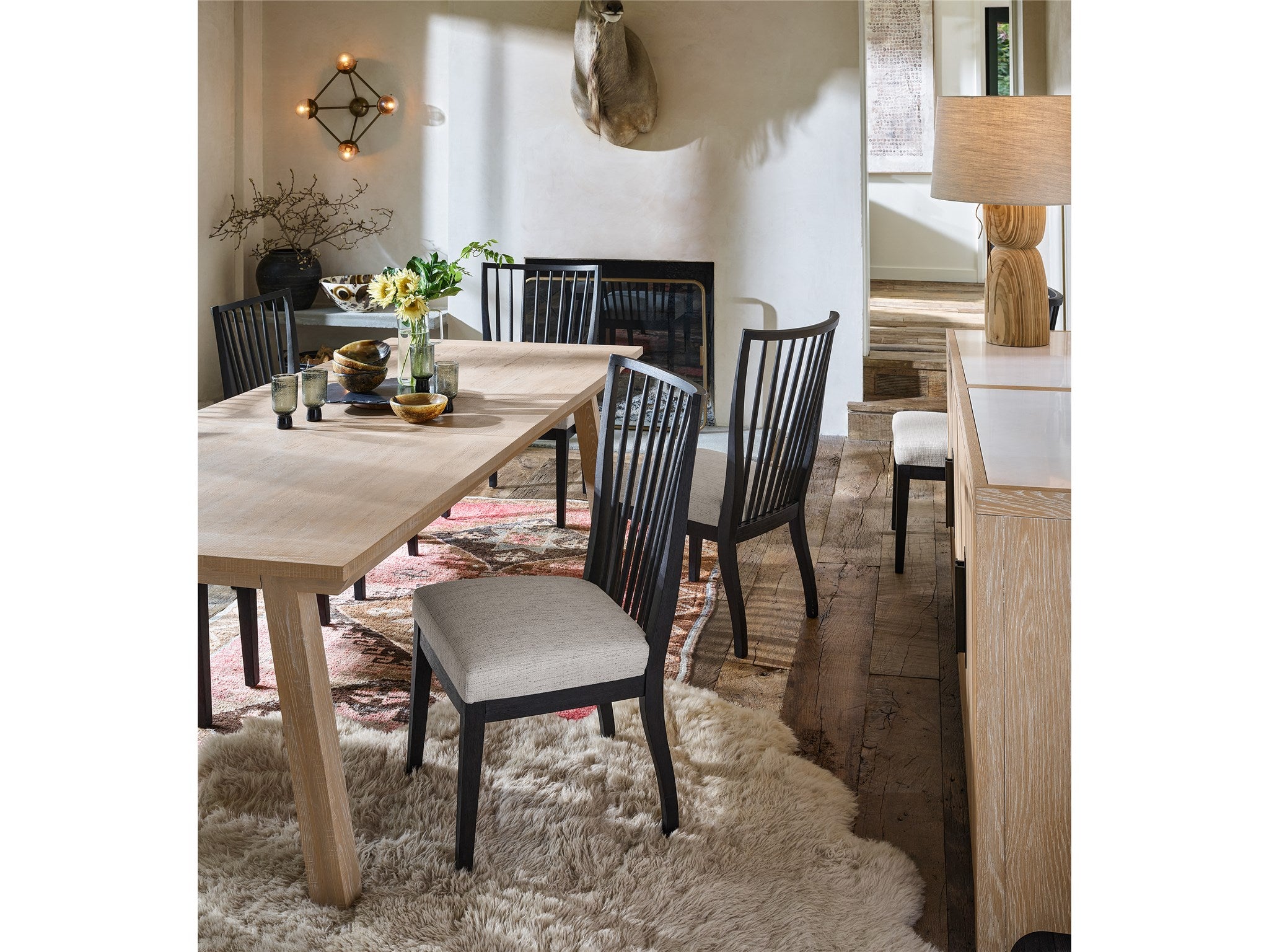 Modern Farmhouse Bowen Side Chair - Thumbnail 4