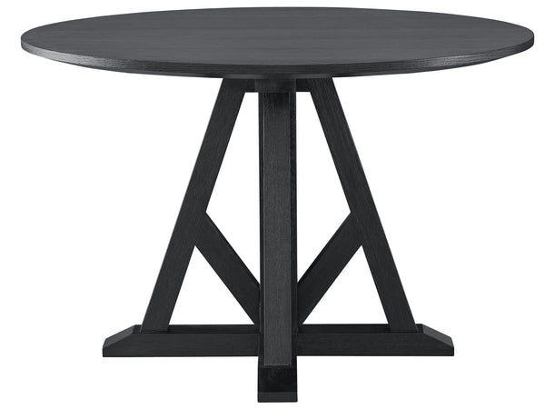 Modern Farmhouse Wright Dining Table- Charcoal - Chapin Furniture