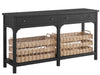 Modern Farmhouse Kinsley Console Table-Charcoal - Chapin Furniture