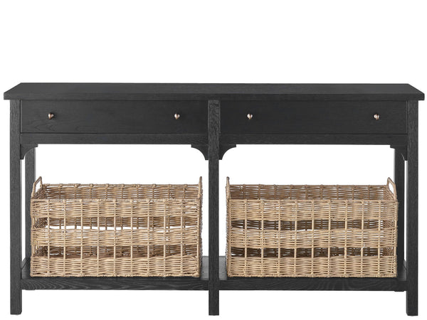 Modern Farmhouse Kinsley Console Table-Charcoal - Chapin Furniture