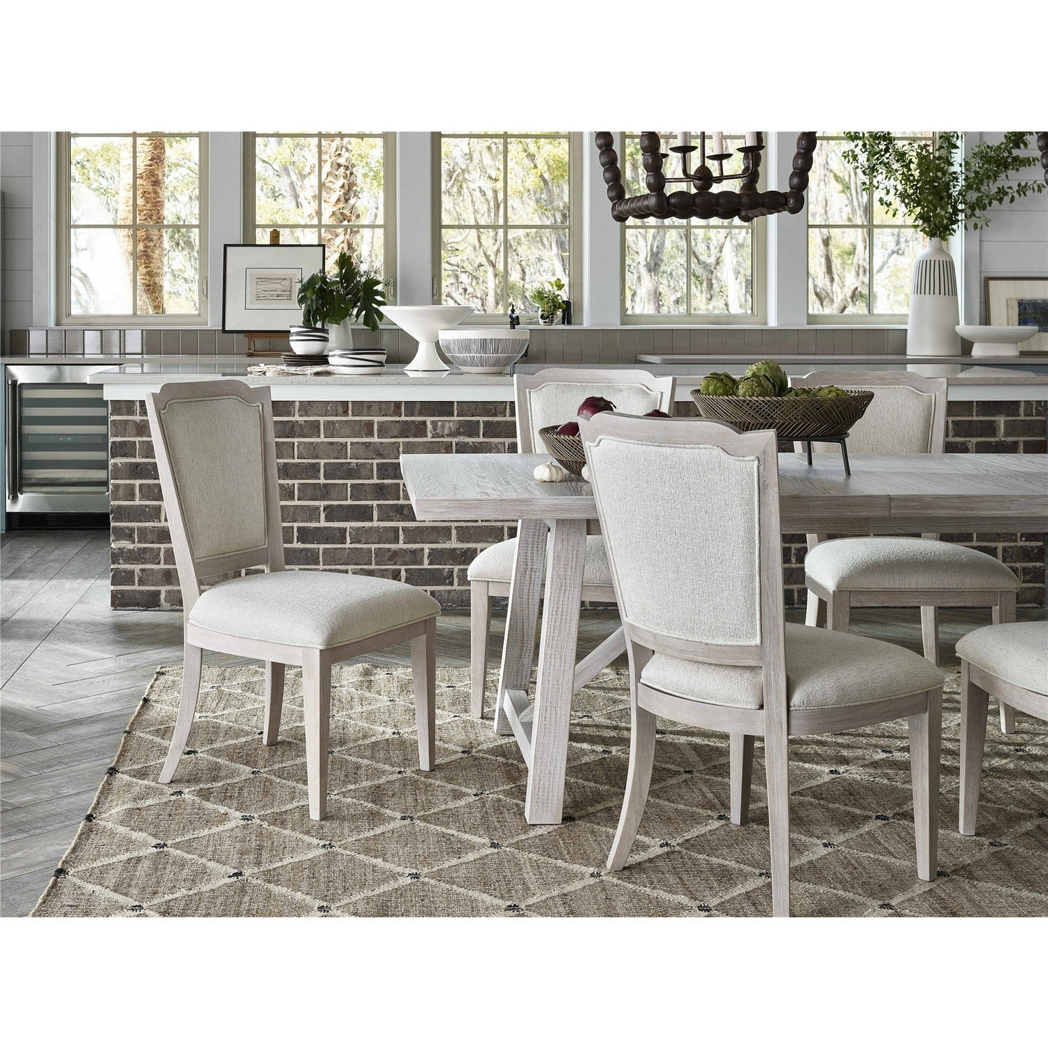 Getaway Upholstered Backside Chair- Set of 2 - Chapin Furniture