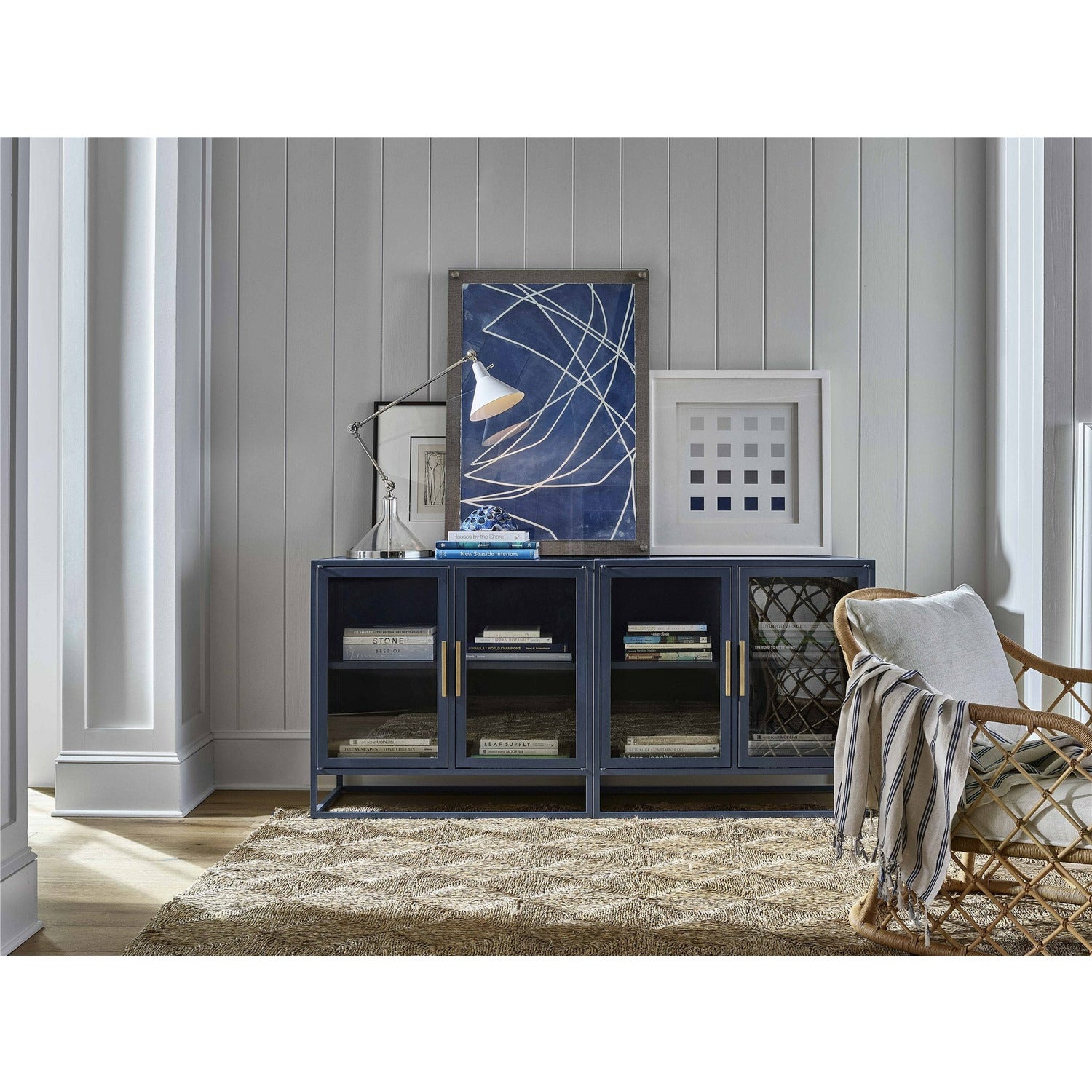 Getaway Santorini Short Metal Cabinet - Chapin Furniture