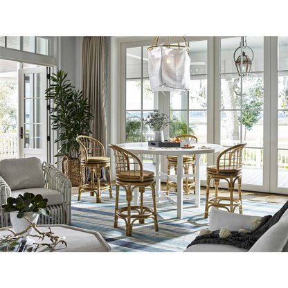 Modern Farmhouse Rattan Counter Stool - Chapin Furniture