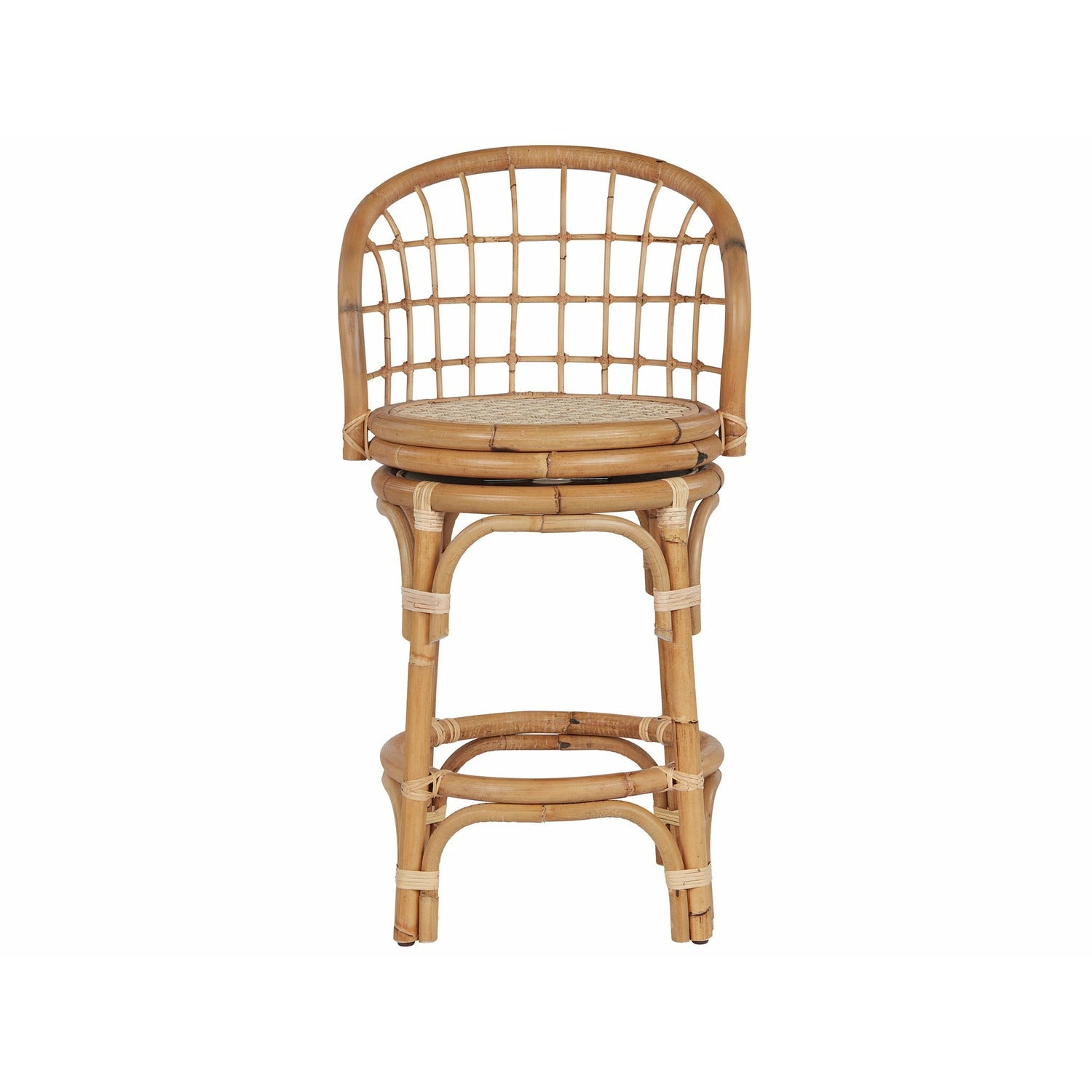 Modern Farmhouse Rattan Counter Stool - Chapin Furniture
