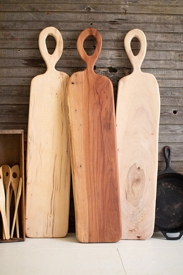 Pecan Wood Charcuterie Board - Chapin Furniture