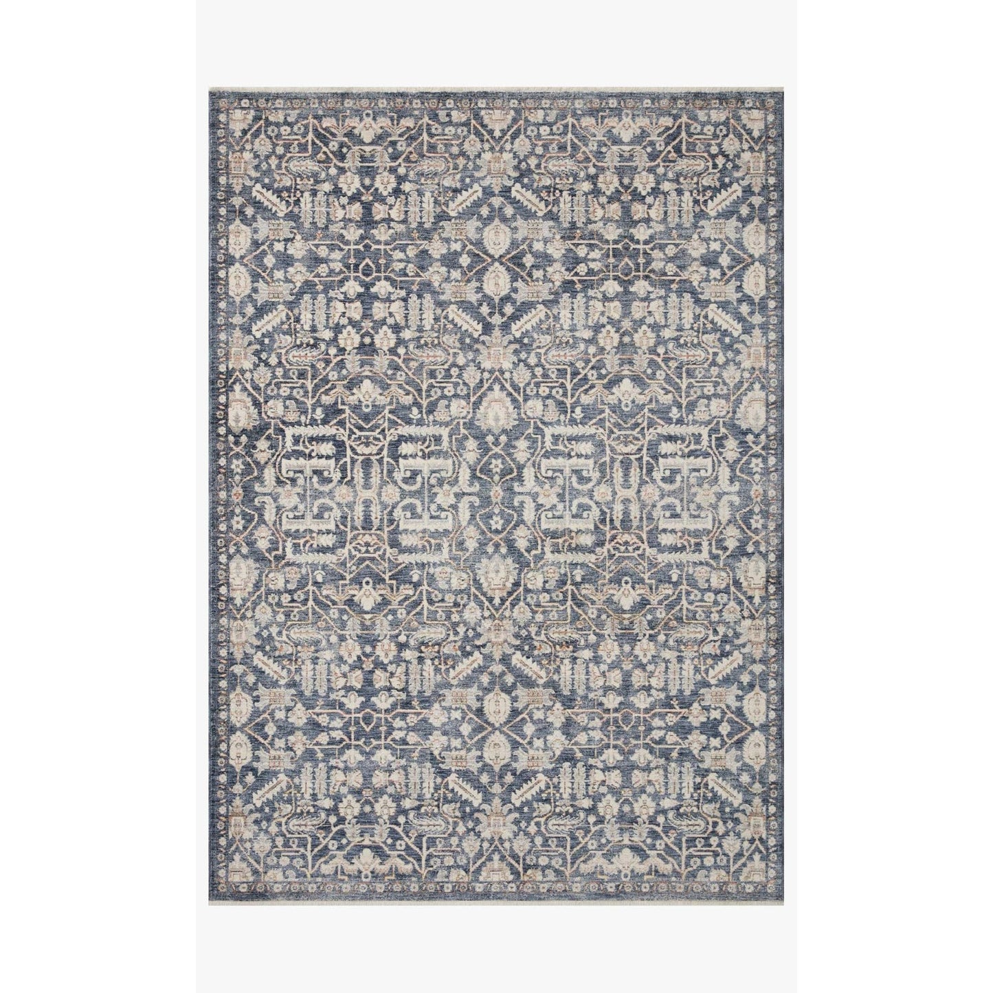Amber Lewis Zuma Blue/Ivory Rug - Chapin Furniture