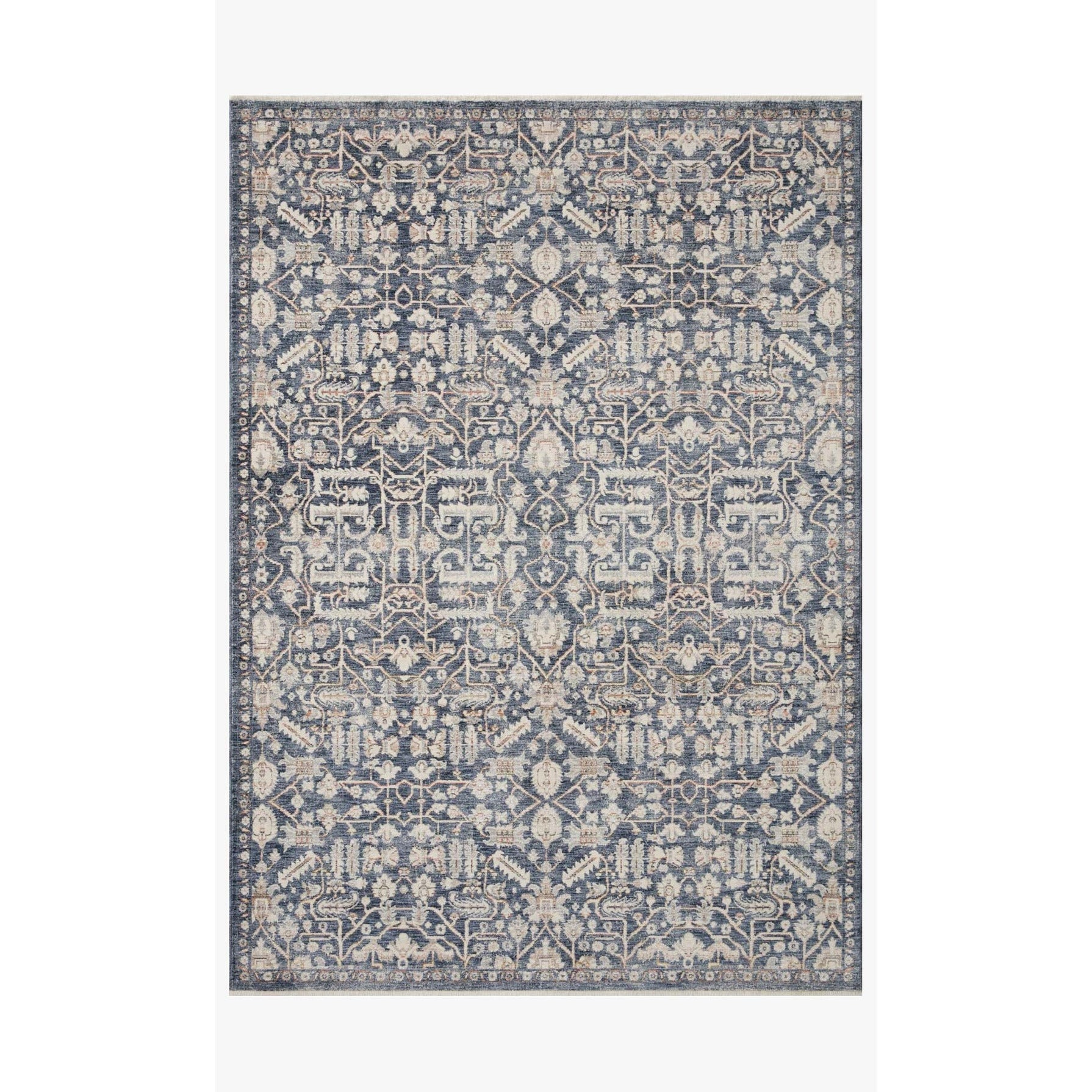 Amber Lewis Zuma Blue/Ivory Rug - Chapin Furniture