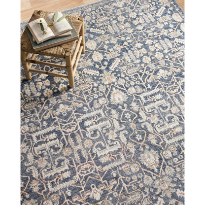 Amber Lewis Zuma Blue/Ivory Rug - Chapin Furniture