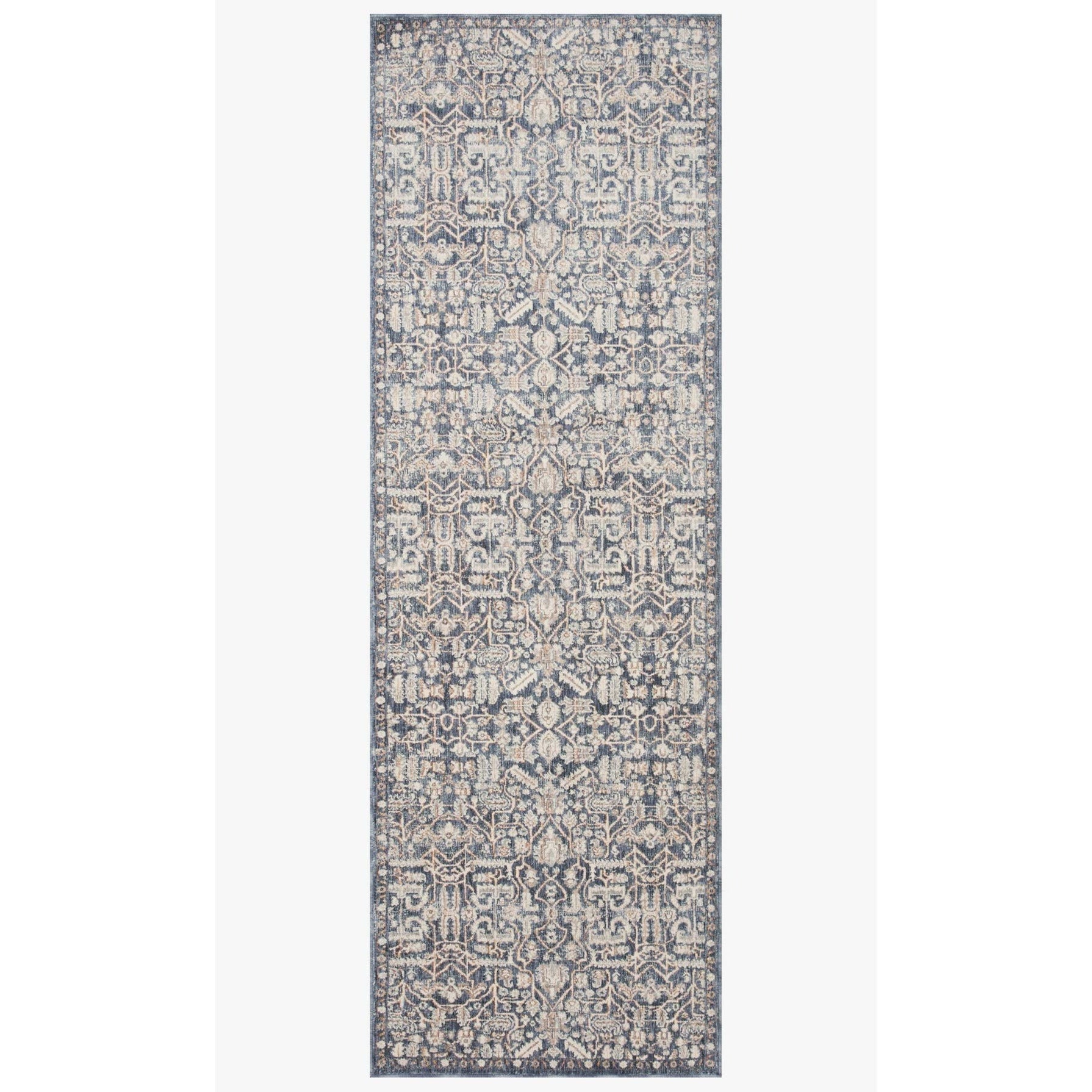 Amber Lewis Zuma Blue/Ivory Rug - Chapin Furniture
