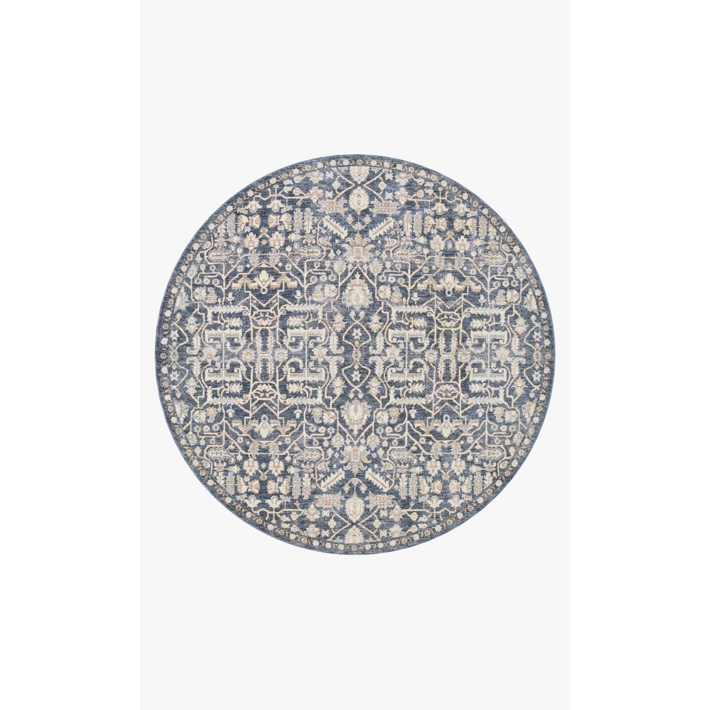 Amber Lewis Zuma Blue/Ivory Rug - Chapin Furniture