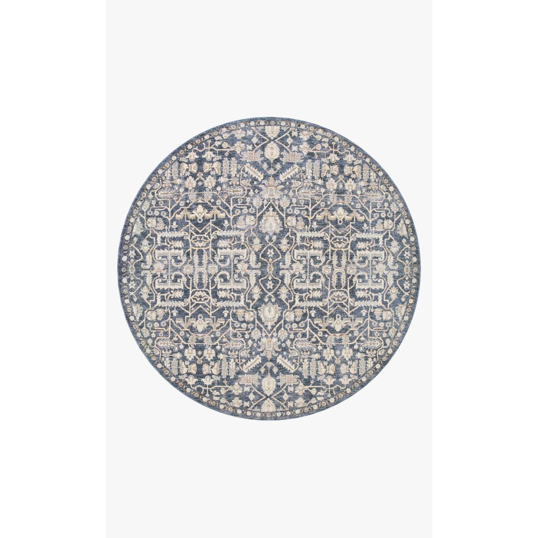 Amber Lewis Zuma Blue/Ivory Rug - Chapin Furniture