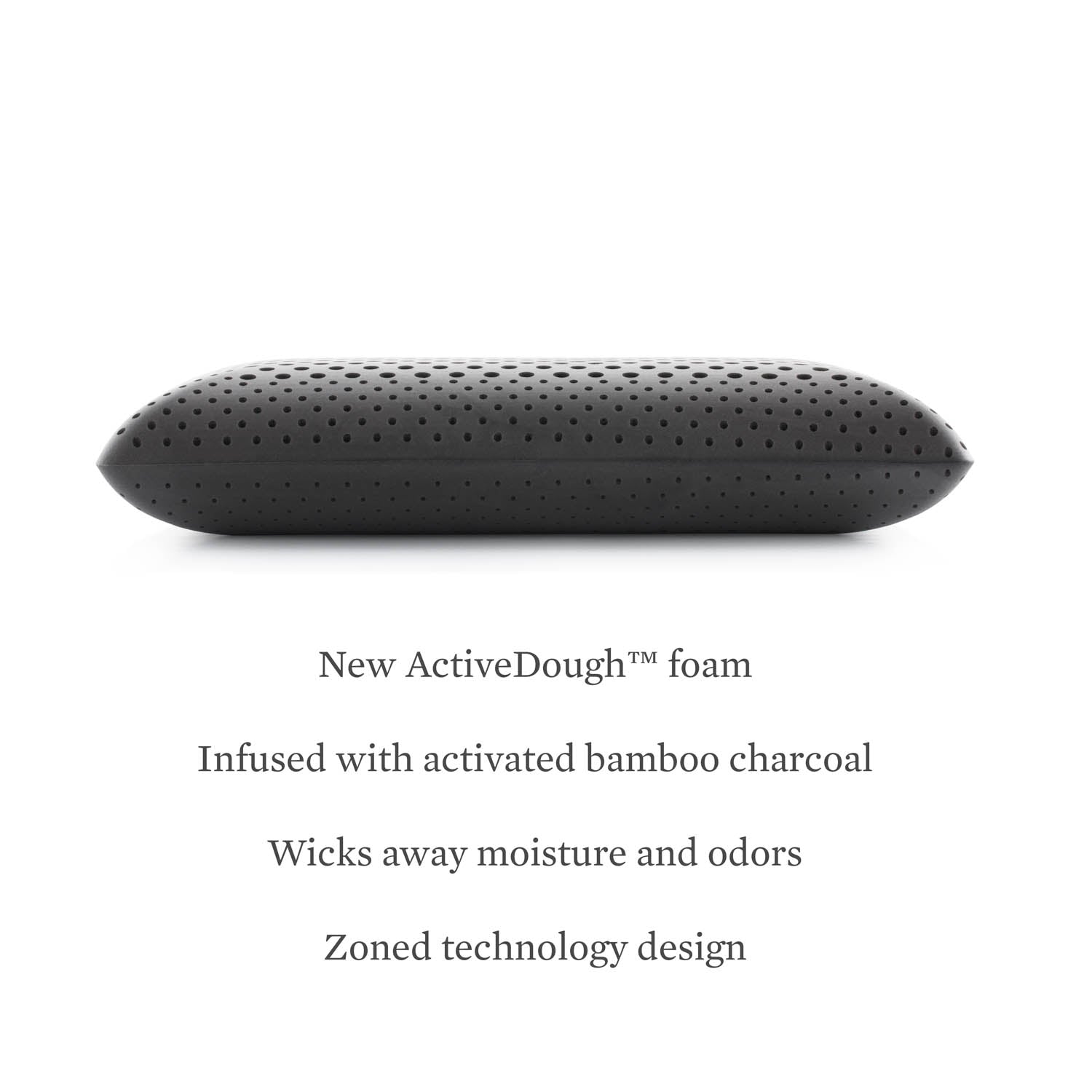 Zoned ActiveDough® + Bamboo Charcoal Pillow- King - Chapin Furniture
