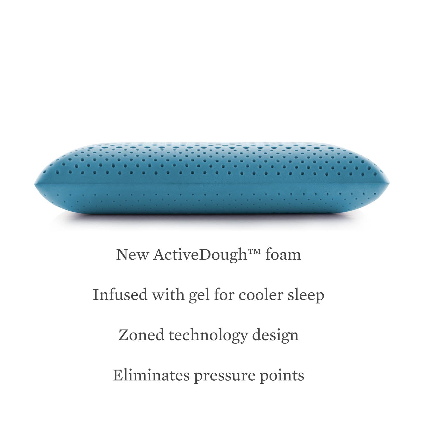 Zoned ActiveDough® + Cooling Gel Pillow- Queen - Chapin Furniture