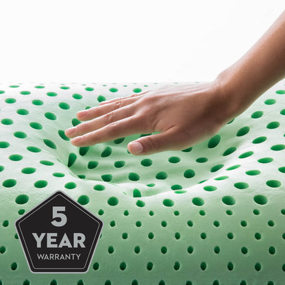 Shoulder Zoned Dough® Peppermint, Mid Loft Pillow With Aromatherapy Spray- King - Chapin Furniture