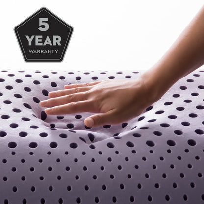 Shoulder Zoned Dough® Lavender, Mid Loft Pillow - Queen - Chapin Furniture