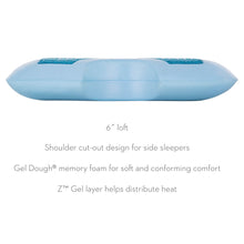 Shoulder Gel Dough® + Z™ Gel Pillow- Queen - Chapin Furniture
