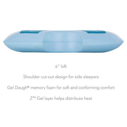 Shoulder Gel Dough® + Z™ Gel Pillow- Queen - Chapin Furniture