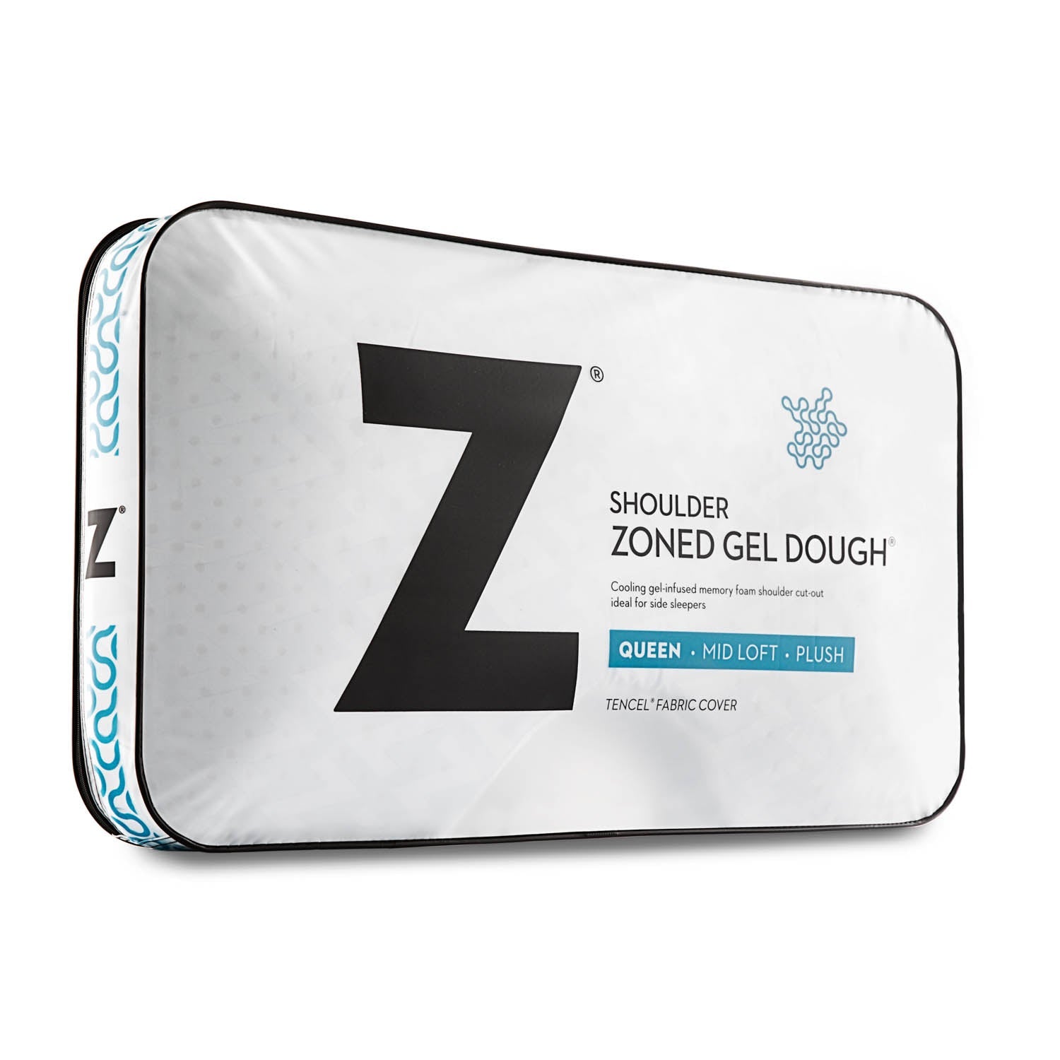 MALOUF ACCESSORIES Shoulder Zoned Gel Dough Pillow - Thumbnail 5