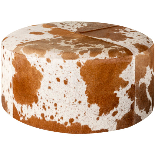 Abilene Round Ottoman - Chapin Furniture