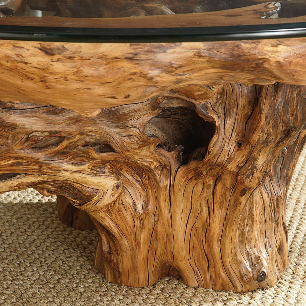 Hidden Treasures Root Ball Cocktail Table - Chapin Furniture