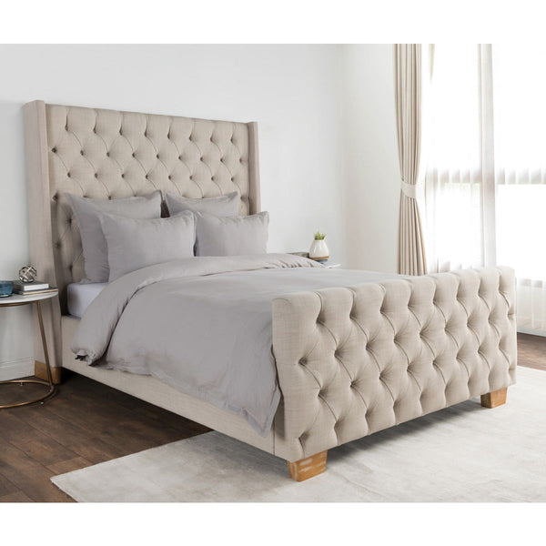 Arcadia Dove Gray Duvet Set - Chapin Furniture