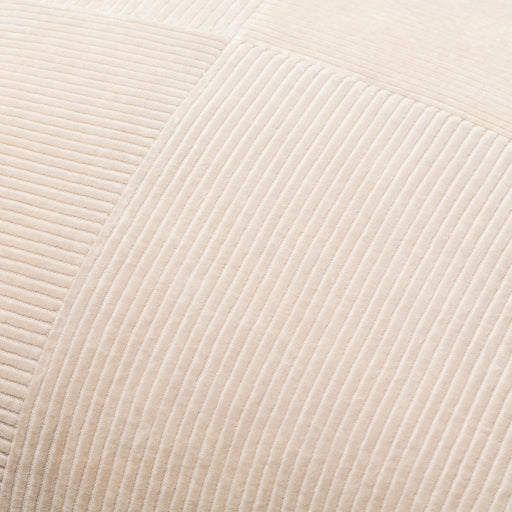 Courdoroy Quarters Beige Pillow- Multiple Sizes - Chapin Furniture