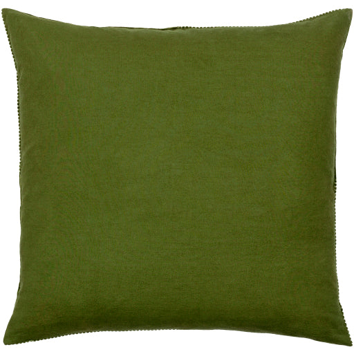 Courdoroy Quarters Olive Green Pillow- Multiple Sizes - Chapin Furniture