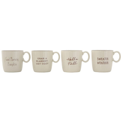 Fall Stoneware Mugs - Chapin Furniture