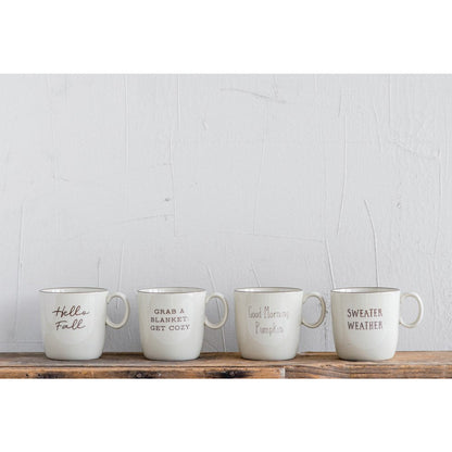 Fall Stoneware Mugs - Chapin Furniture