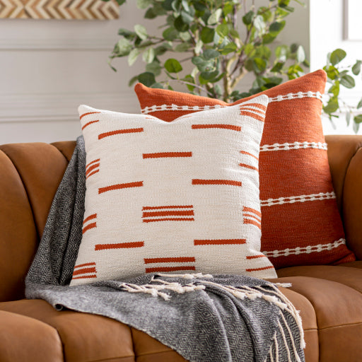 Carlton Orange Pillow- Multiple Sizes - Chapin Furniture